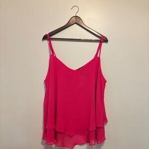 Women's Plus Size Pink Torrid Tank Top 3X NWT